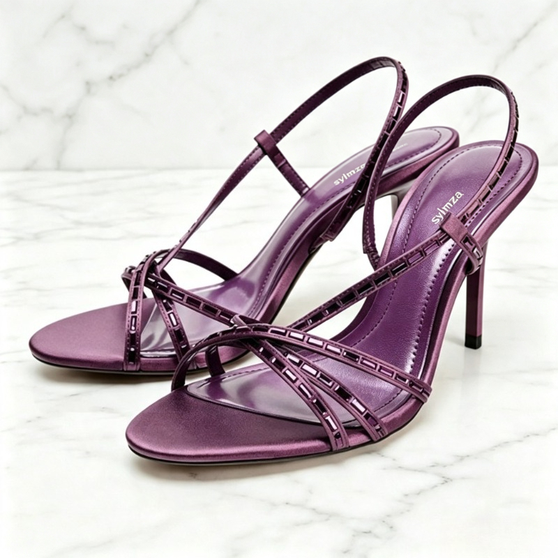 Women'S Shoes Quality - Sandali con Tacco e Dettagli in