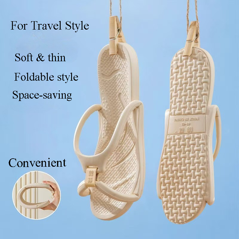 Mule Slip On - Ciabatte da Viaggio Pieghevoli Unisex in