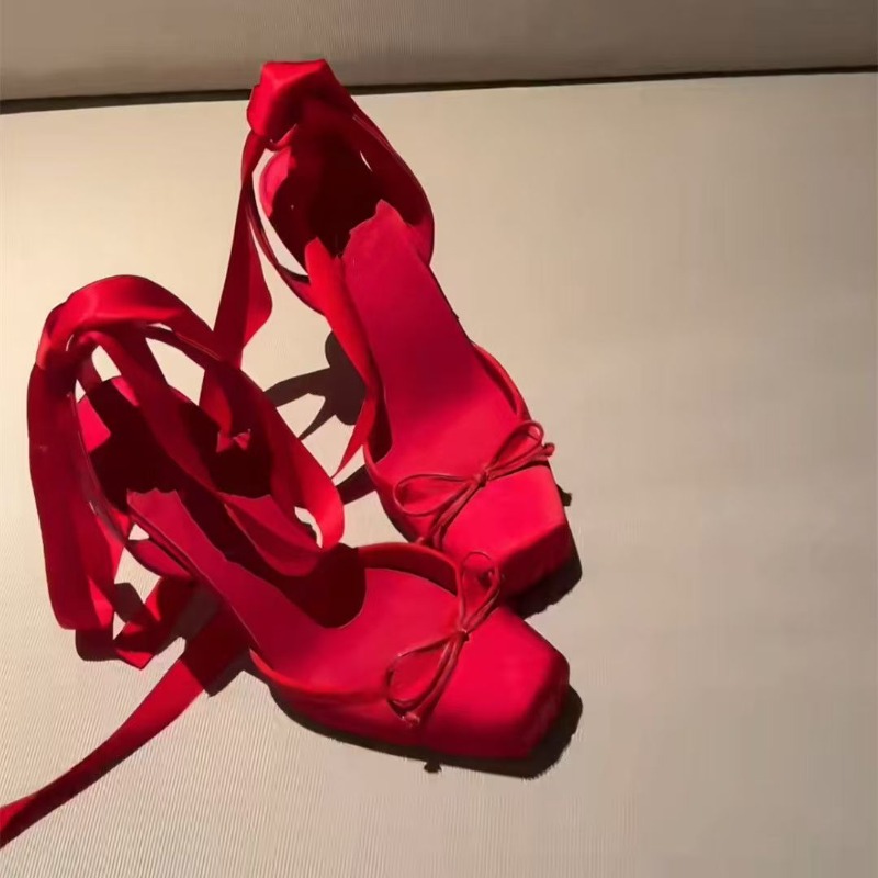 Scarpe rosse con tacco alto, s - Women'S Shoes Quality recensione e prezzo