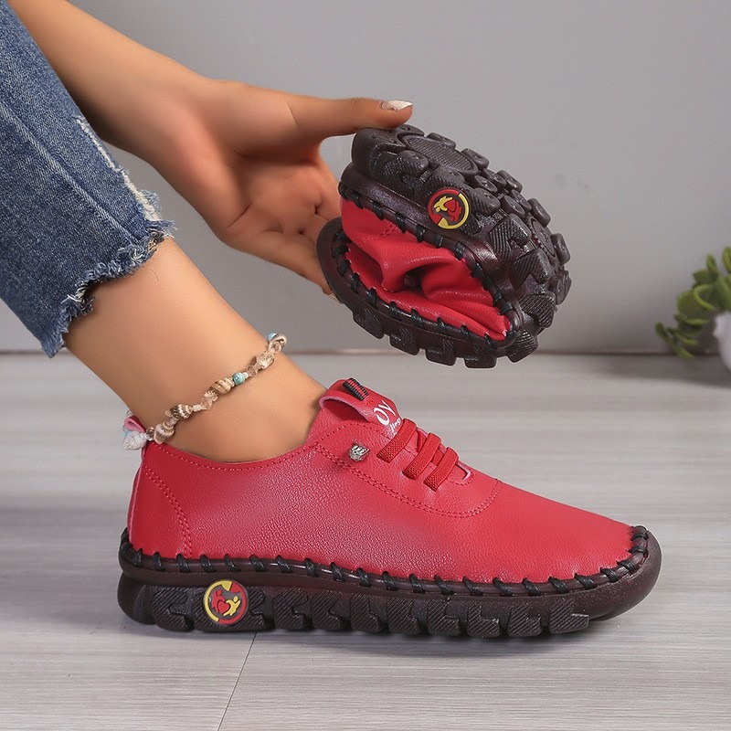 Scarpe casual da donna in pell - Oxford Lace Up Women recensione e prezzo