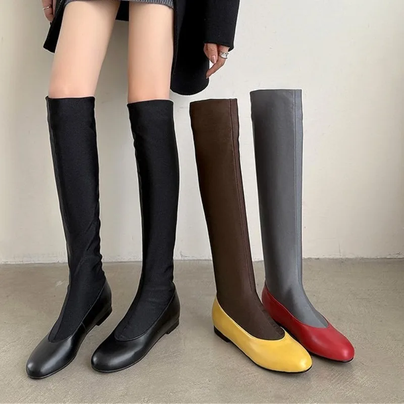 Stivali alti al ginocchio con  - Sock Boot Women recensione e prezzo