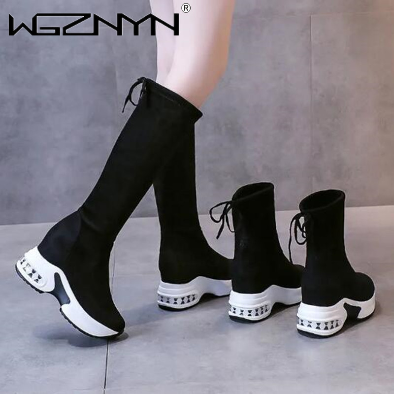 Stivali lunghi invernali caldi - Knee High Boots Women recensione e prezzo